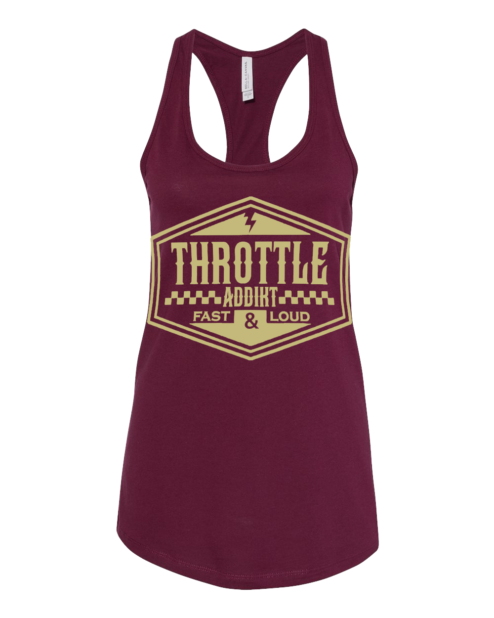 Fast N Loud Racerback: The Ultimate Tank Top for Fitness Enthusiasts