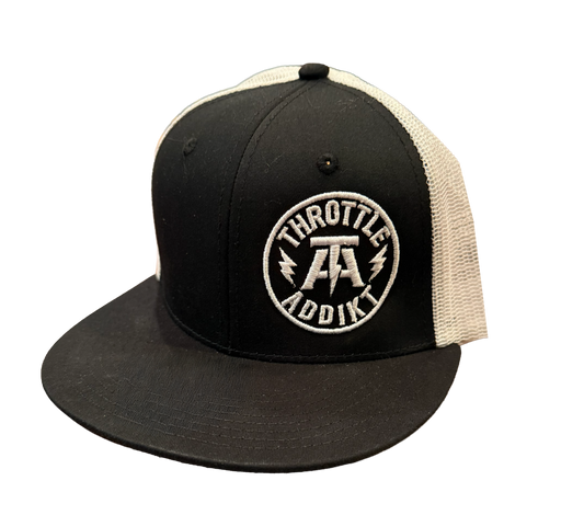 2 Tone snap -black/white