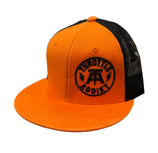 2 Tone snap - Orange/black