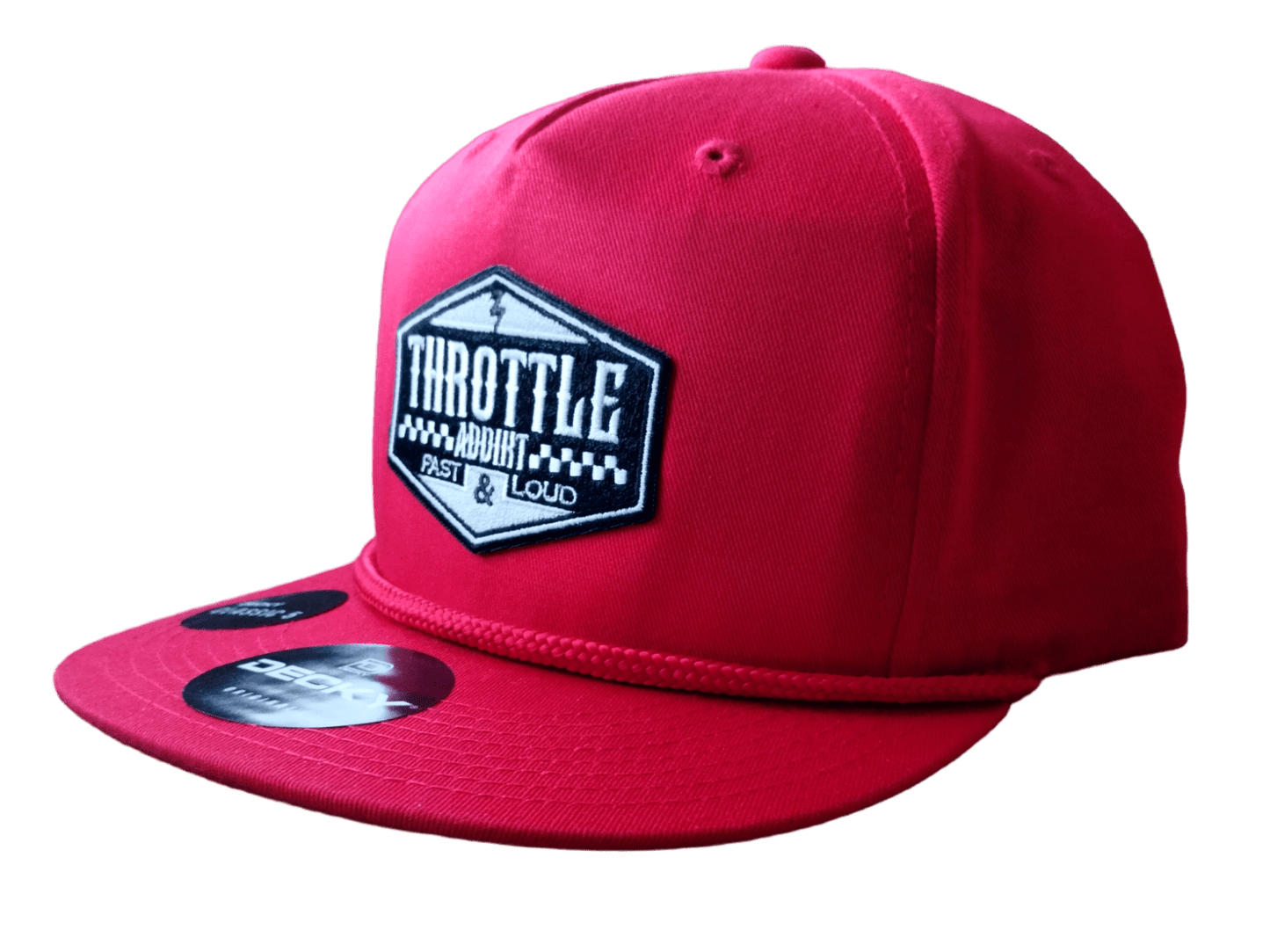 Red Fast n loud rope hat