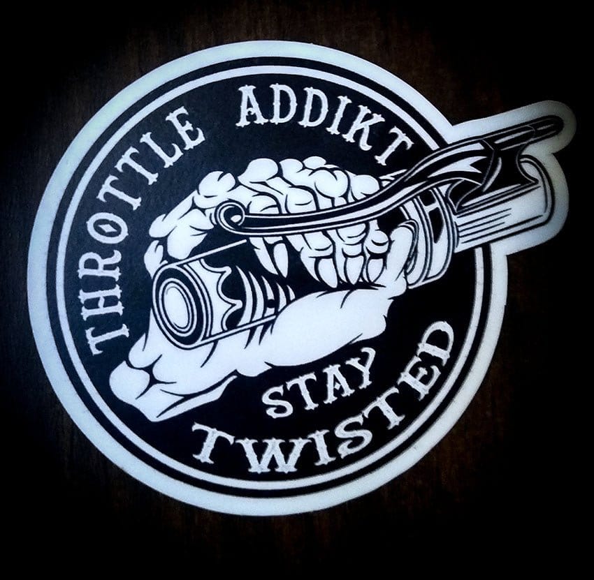 Stay Twisted Sticker