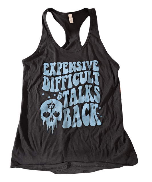 Talks back