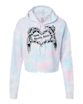 XoXo Cotton candy crop hoodie